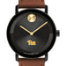 University of Pittsburgh Men's Movado BOLD with Cognac Leather Strap