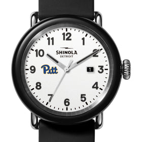 University of Pittsburgh Shinola Watch, The Detrola 43mm White Dial at M.LaHart &amp; Co. Shot #1