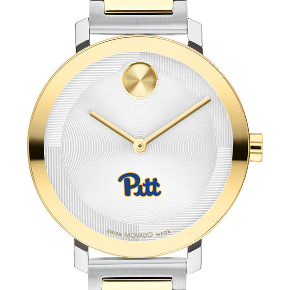 University of Pittsburgh Women's Movado BOLD 2-Tone with Bracelet Shot #1