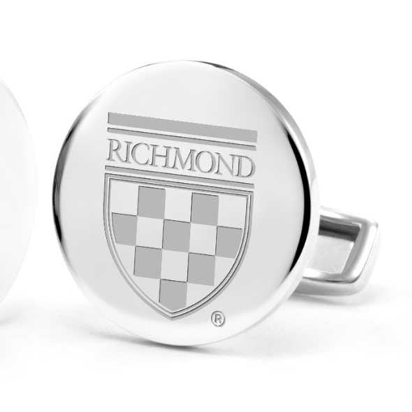 University of Richmond Cufflinks in Sterling Silver Shot #2