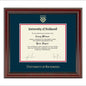 University of Richmond Diploma Frame, the Fidelitas Shot #1