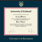 University of Richmond Diploma Frame, the Fidelitas Shot #2