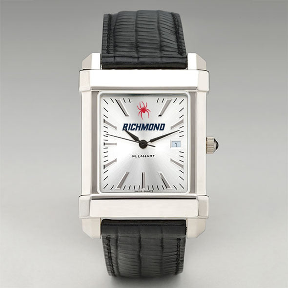 University of Richmond Men's Collegiate Watch with Leather Strap Shot #2