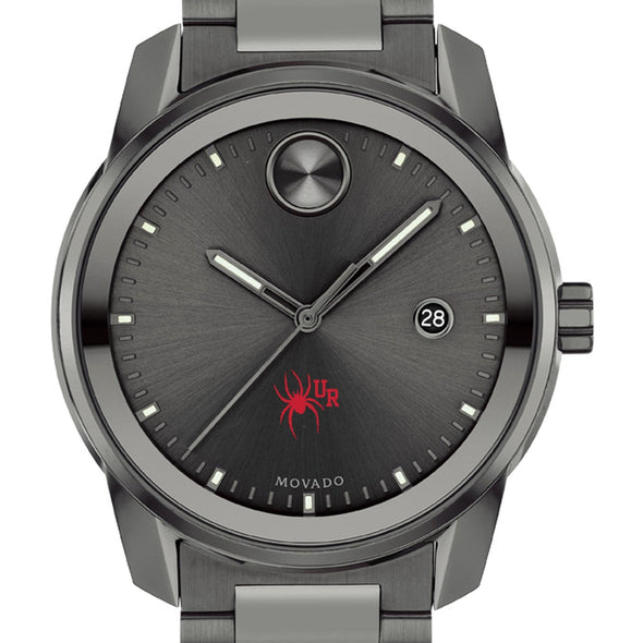 University of Richmond Men's Movado BOLD Gunmetal Grey