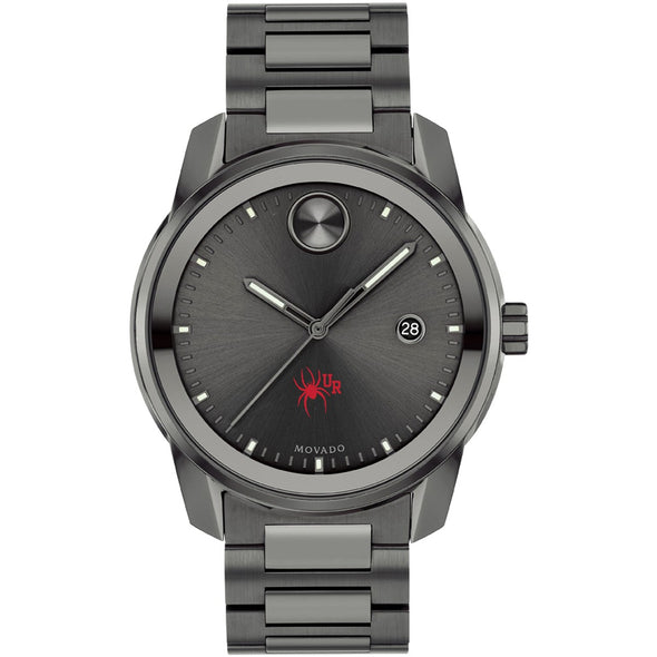 University of Richmond Men's Movado BOLD Gunmetal Grey with Date Window Shot #2