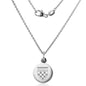 University of Richmond Necklace with Charm in Sterling Silver Shot #2