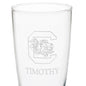 University of South Carolina 20oz Pilsner Glasses - Set of 2 Shot #3