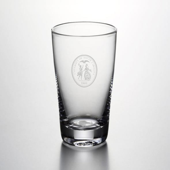University of South Carolina Ascutney Pint Glass by Simon Pearce Shot #1