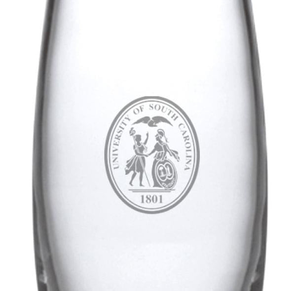 University of South Carolina Glass Addison Vase by Simon Pearce Shot #2
