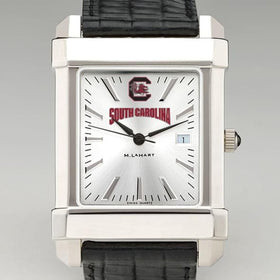 University of South Carolina Men&#39;s Collegiate Watch with Leather Strap Shot #1