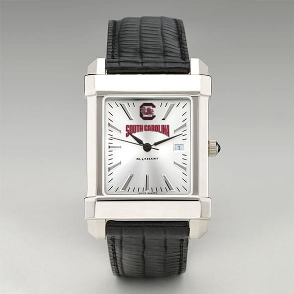 University of South Carolina Men&#39;s Collegiate Watch with Leather Strap Shot #2
