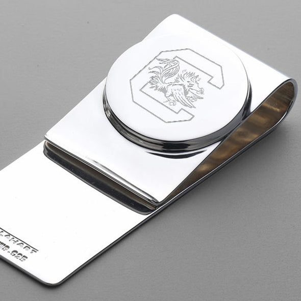 University of South Carolina Sterling Silver Money Clip Shot #2