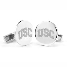 University of Southern California Cufflinks in Sterling Silver Shot #1