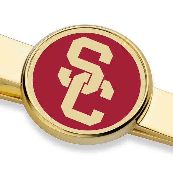 University of Southern California Enamel Tie Clip Shot #2