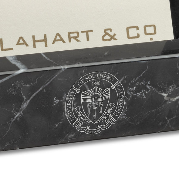 University of Southern California Marble Business Card Holder Shot #2