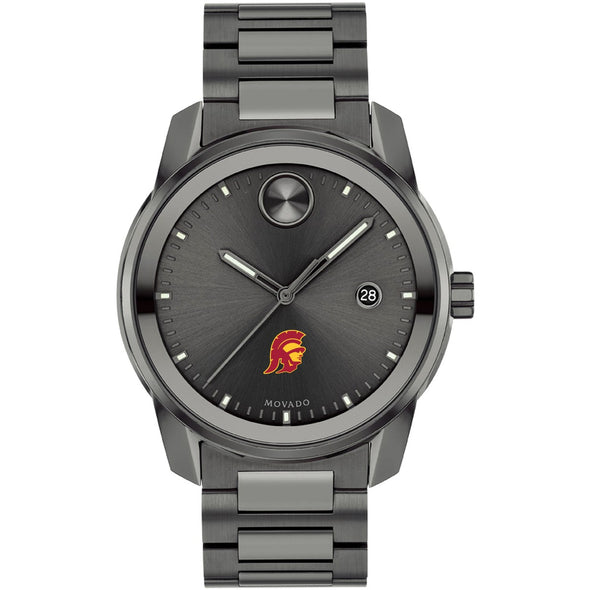 University of Southern California Men's Movado BOLD Gunmetal Grey with Date Window Shot #2