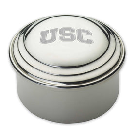 University of Southern California Pewter Keepsake Box Shot #1