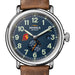 University of Southern California Shinola Watch, The Runwell Automatic 45 mm Blue Dial and British Tan Strap at M.LaHart & Co.