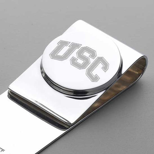 University of Southern California Sterling Silver Money Clip Shot #2