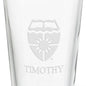 University of St. Thomas 16 oz Pint Glass- Set of 4 Shot #3