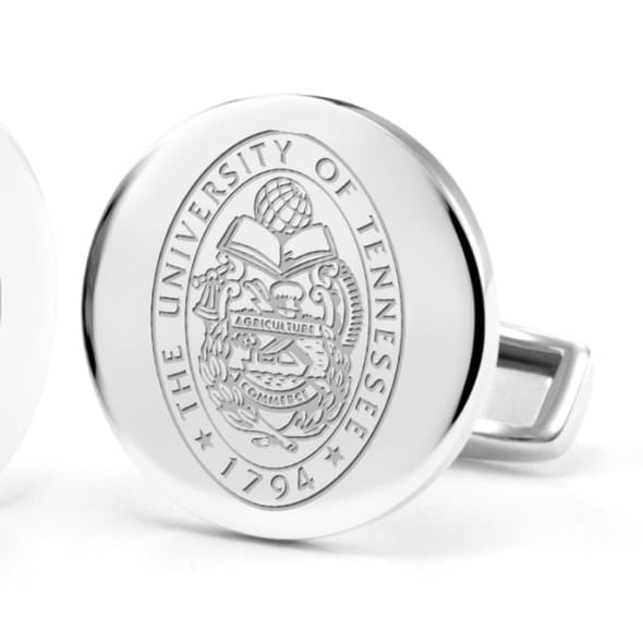 University of Tennessee Cufflinks in Sterling Silver Shot #2