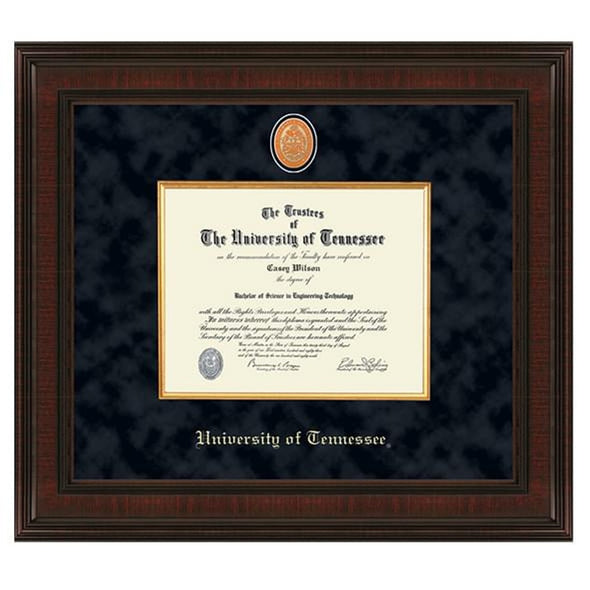 University of Tennessee Excelsior Diploma Frame Shot #1
