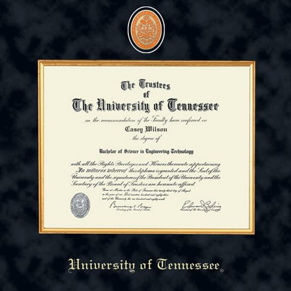 University of Tennessee Excelsior Diploma Frame Shot #2