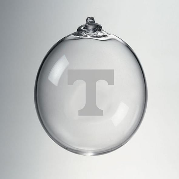 University of Tennessee Glass Ornament by Simon Pearce Shot #1