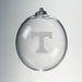 University of Tennessee Glass Ornament by Simon Pearce