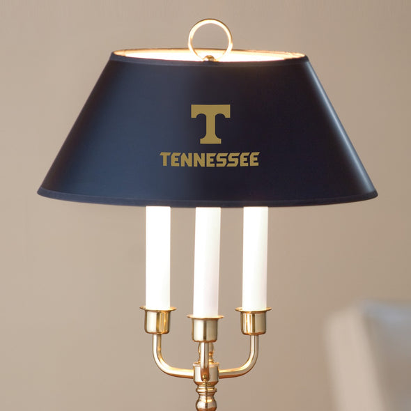 University of Tennessee Lamp in Brass & Marble Shot #2
