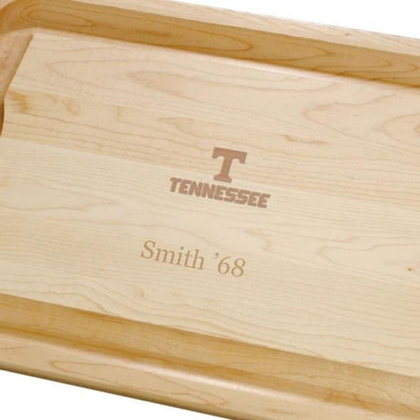 University of Tennessee Maple Cutting Board Shot #2