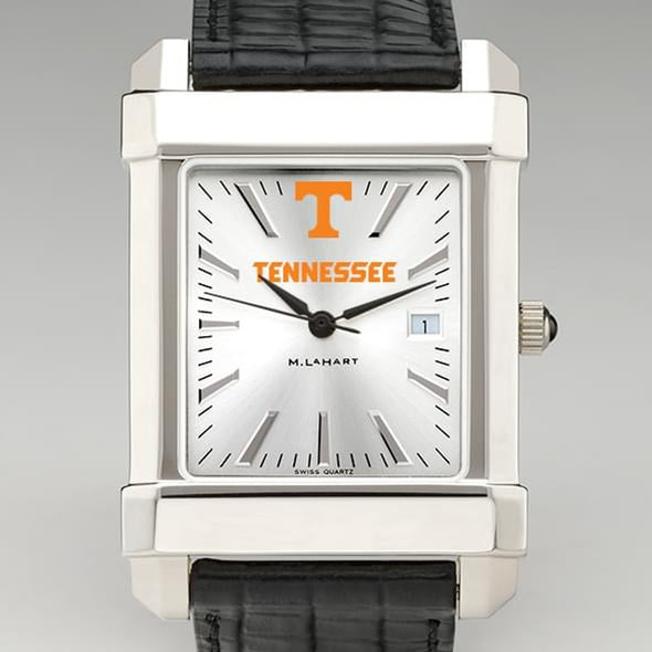 University of Tennessee Men&#39;s Collegiate Watch with Leather Strap Shot #1