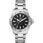 University of Tennessee Men's TAG Heuer Steel Aquaracer with Black Dial Shot #2