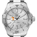 University of Tennessee Men's TAG Heuer Steel Aquaracer with Silver Dial