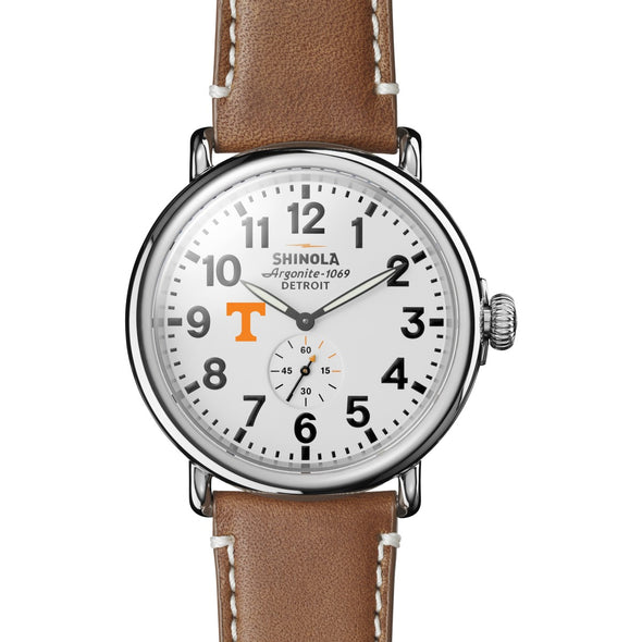 University of Tennessee Shinola Watch, The Runwell 47 mm White Dial Shot #2