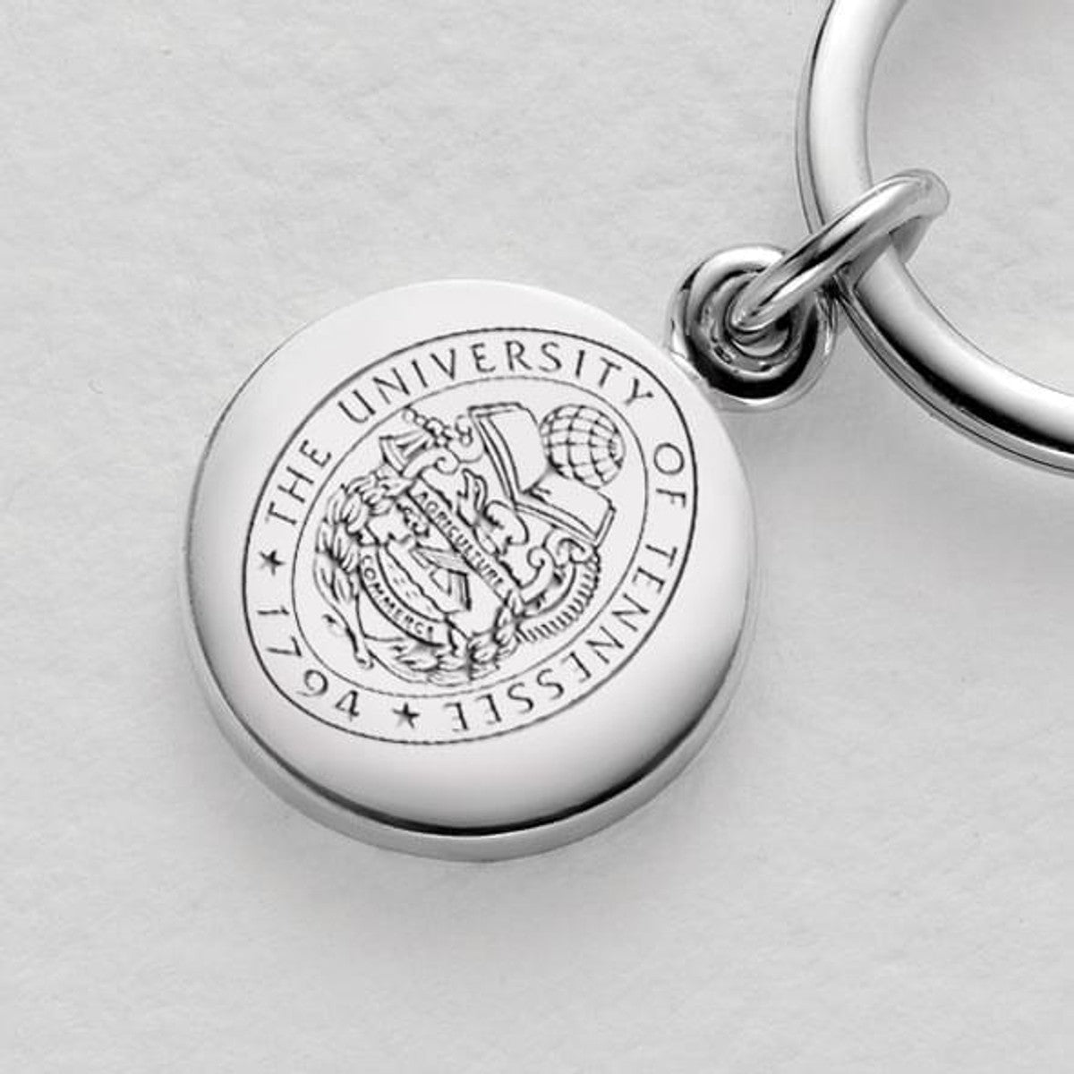 Utk Key. Shop Tennessee Sterling Silver Insignia Key Ring | M.LaHart & Co.