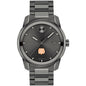 University of Texas at Dallas Men's Movado BOLD Gunmetal Grey with Date Window Shot #2