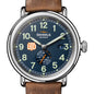 University of Texas at Dallas Shinola Watch, The Runwell Automatic 45 mm Blue Dial and British Tan Strap at M.LaHart & Co. Shot #1