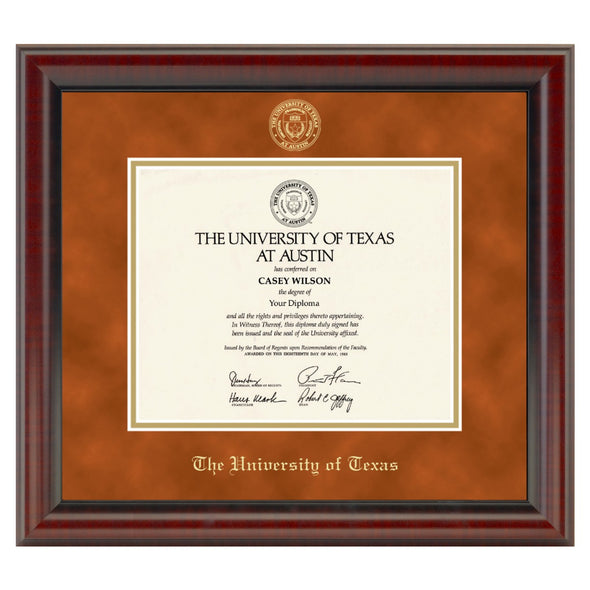 University of Texas Diploma Frame, the Fidelitas Shot #1