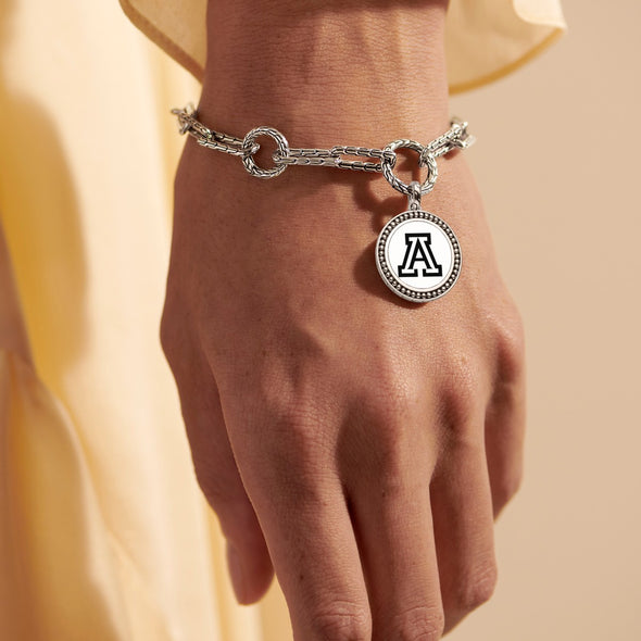 University of University of Arizona Amulet Bracelet by John Hardy with Long Links and Two Connectors Shot #1