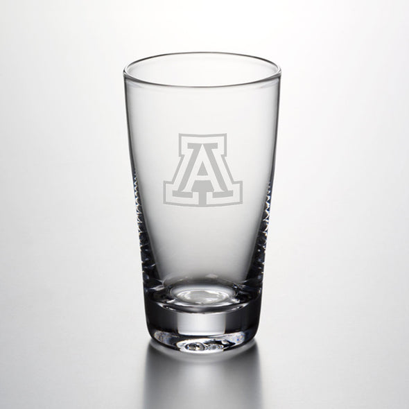 University of University of Arizona Ascutney Pint Glass by Simon Pearce Shot #1