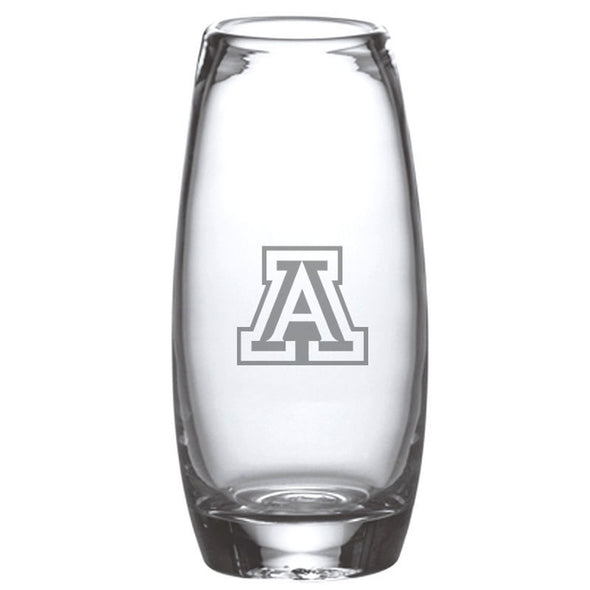 University of University of Arizona Glass Addison Vase by Simon Pearce Shot #1