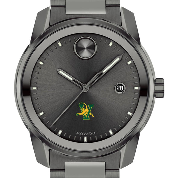 University of Vermont Men's Movado BOLD Gunmetal Grey with Date Window Shot #1