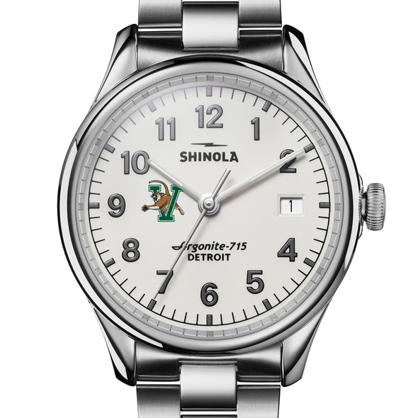 University of Vermont Shinola Watch, The Vinton 38 mm Alabaster Dial at M.LaHart & Co. Shot #1