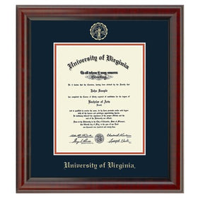 University of Virginia Diploma Frame, the Fidelitas Shot #1