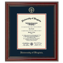 University of Virginia Diploma Frame, the Fidelitas Shot #1