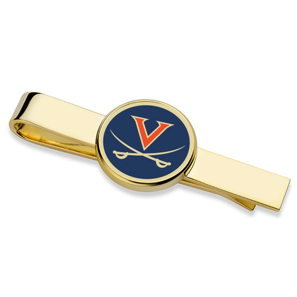 University of Virginia Enamel Tie Clip Shot #1