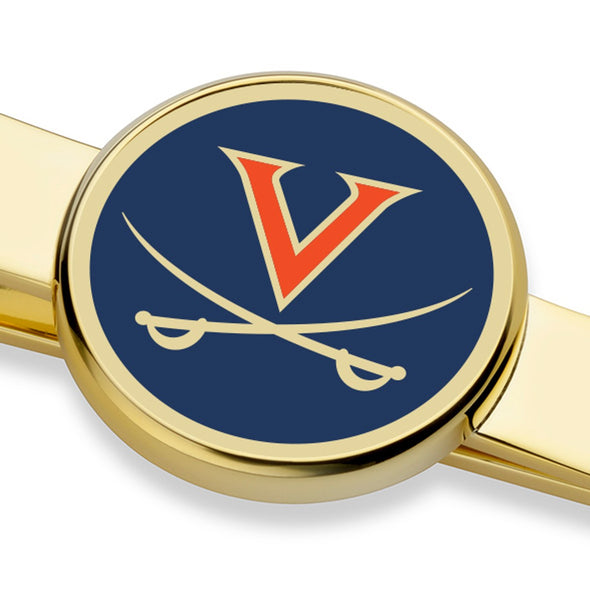 University of Virginia Enamel Tie Clip Shot #2