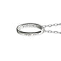 University of Virginia Monica Rich Kosann "Carpe Diem" Poesy Ring Necklace in Silver Shot #3