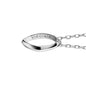 University of Virginia Monica Rich Kosann Poesy Ring Necklace in Silver Shot #3